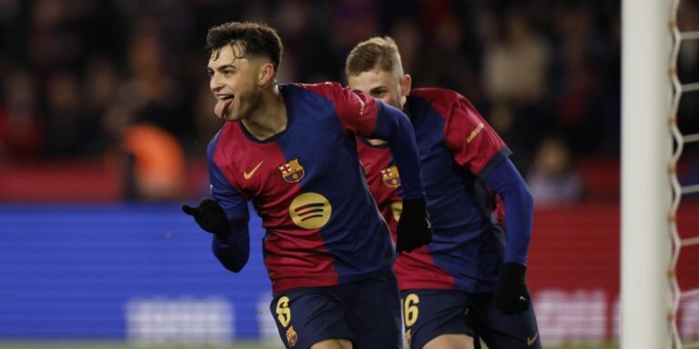Pedri pone al Barça por delante ante el Atlético e iguala sus registros del año pasado
