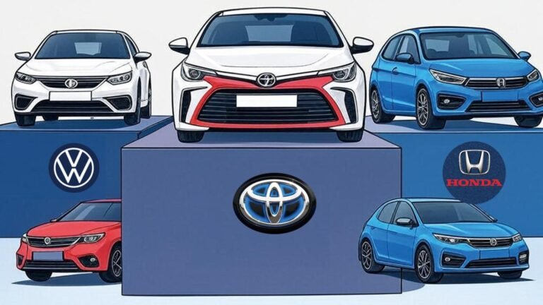 El nuevo orden mundial del automóvil; así quedará la clasificación si hay una fusión entre Honda y Nissan