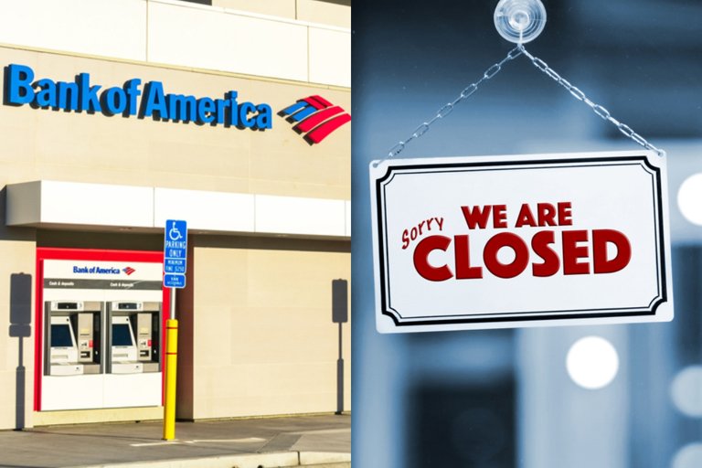 Bank of America anuncia cierres de sucursales en EE.UU. para el 2025 Bank of America anuncia cierres de sucursales en EE.UU. para el 2025