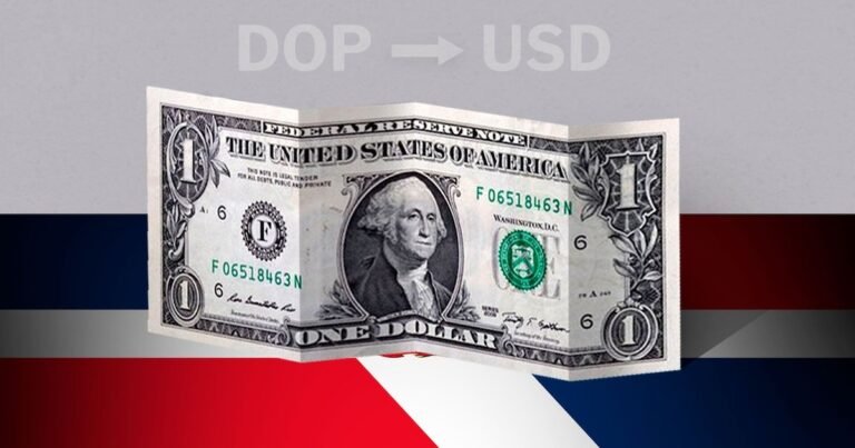 Valor de cierre del dólar en República Dominicana este 27 de diciembre de USD a DOP