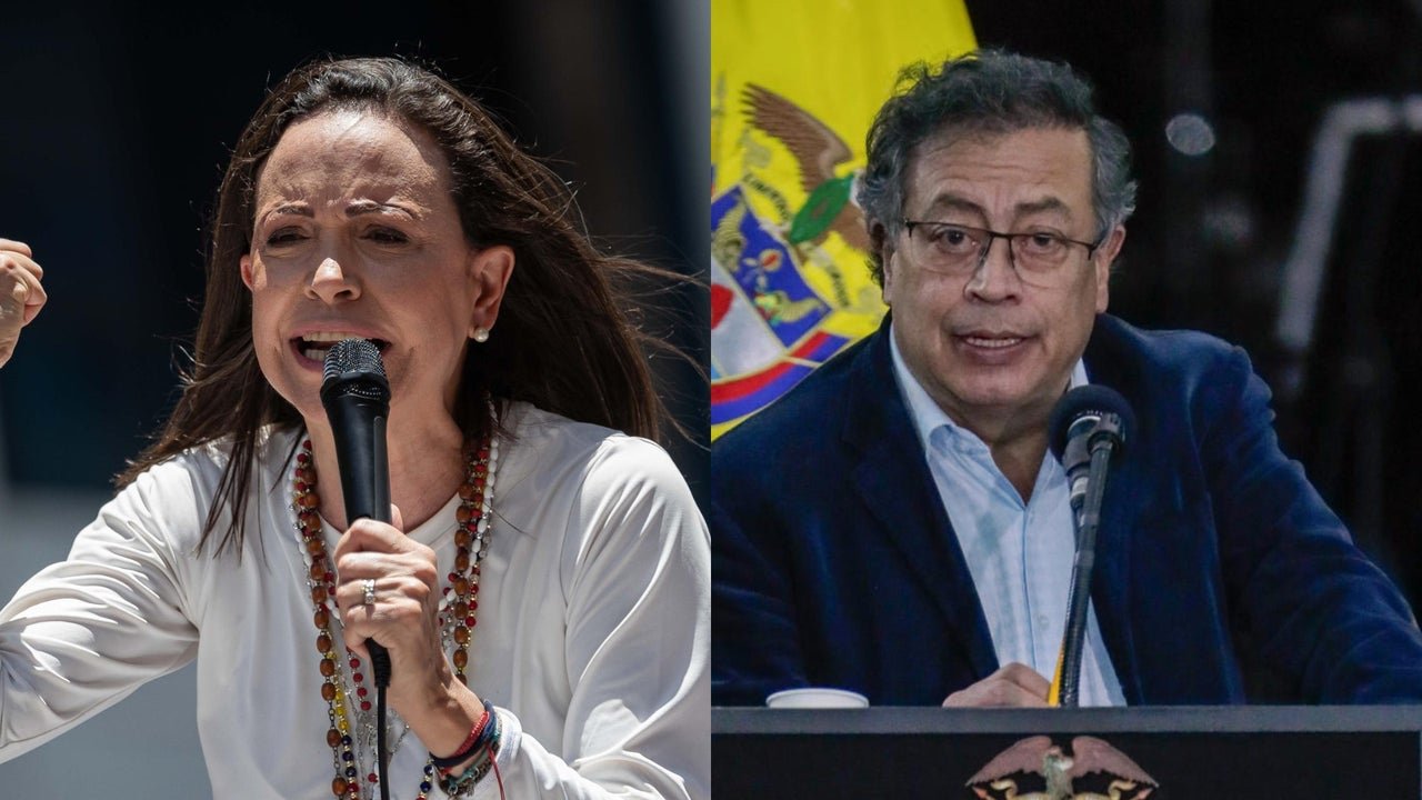 La invitación de María Corina Machado al presidente de Colombia, Gustavo Petro: “es lo que piden los propios colombianos” La invitación de María Corina Machado al presidente de Colombia, Gustavo Petro: “es lo que piden los propios colombianos”