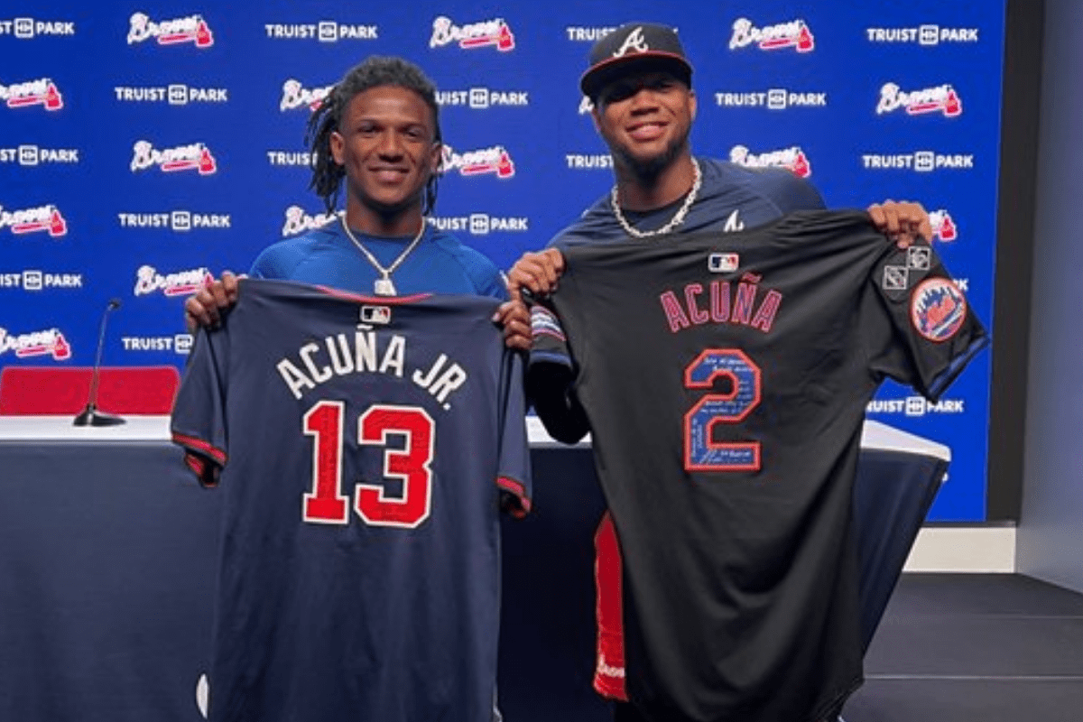 Luisangel Acuña casi supera a Ronald Acuña Jr en su primera temporada en la LVBP Luisangel Acuña casi supera a Ronald Acuña Jr en su primera temporada en la LVBP