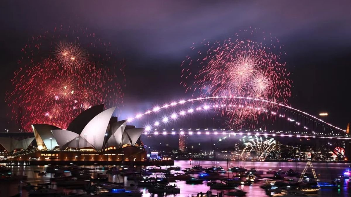 Australia recibió el 2025 de la mano de Robbie Williams Australia recibió el 2025 de la mano de Robbie Williams