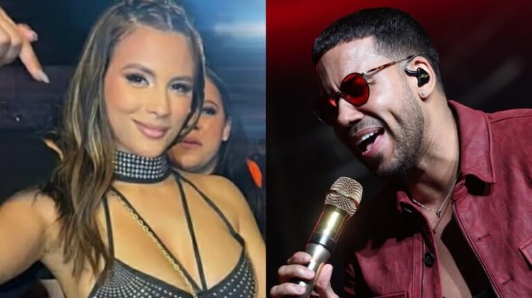 Se subió al escenario a darle un beso a Romeo Santos, su esposo se enteró y le pidió el divorcio
