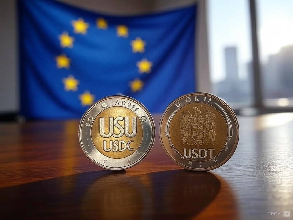 Europa dice adiós a USDT y USDC toma el relevo Europa dice adiós a USDT y USDC toma el relevo