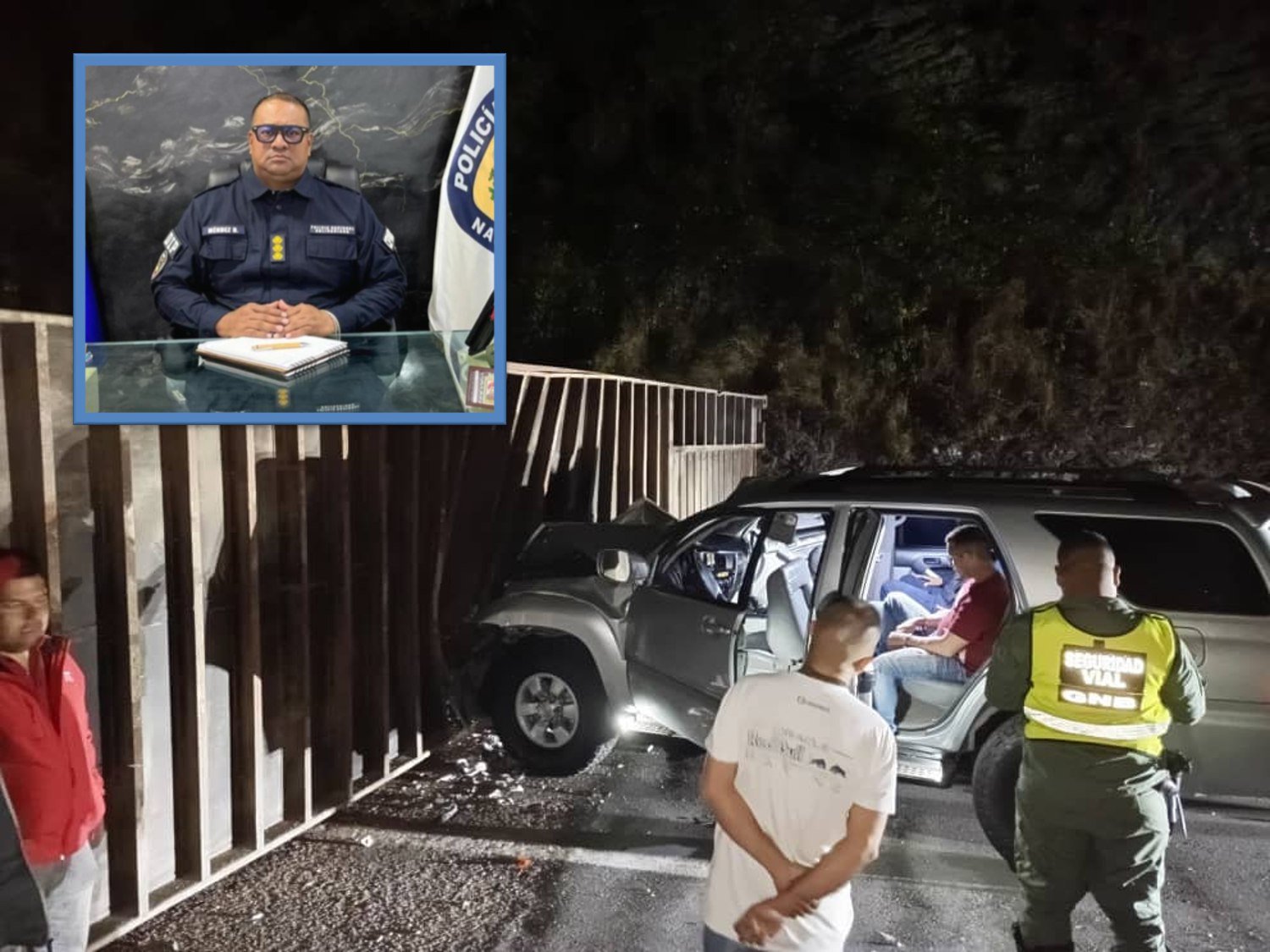 Murió jefe de la DIP Aragua en accidente de tránsito Murió jefe de la DIP Aragua en accidente de tránsito