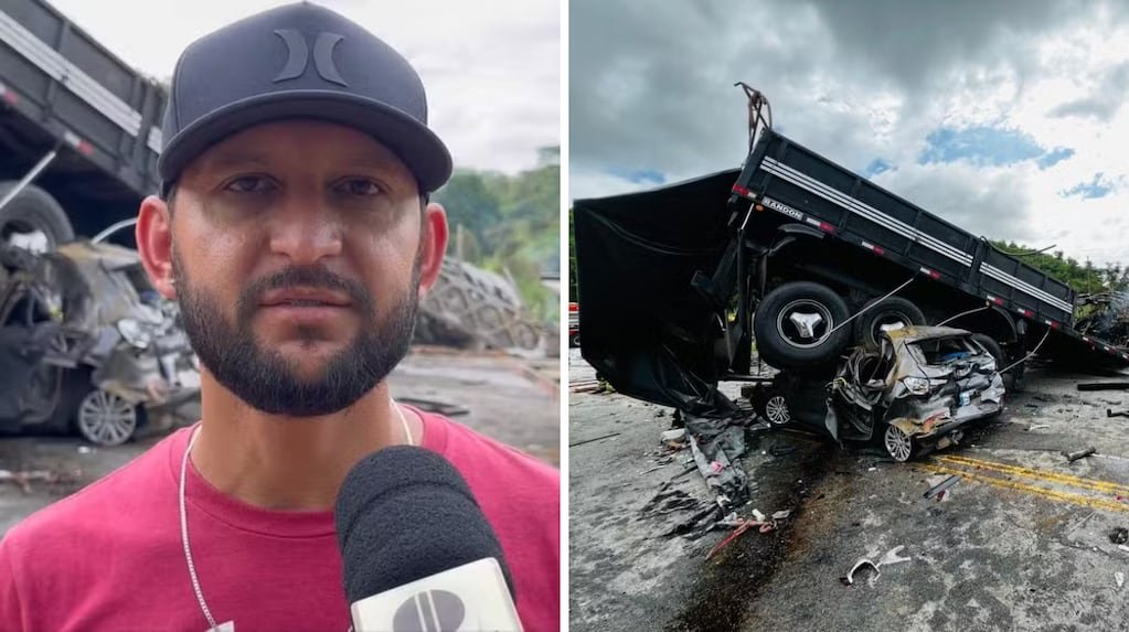 La inesperada coincidencia que evitó que un hombre fuera víctima del choque múltiple en Brasil La inesperada coincidencia que evitó que un hombre fuera víctima del choque múltiple en Brasil