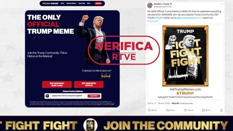 Así valoran los expertos $Trump, la ‘memecoin’ de Trump