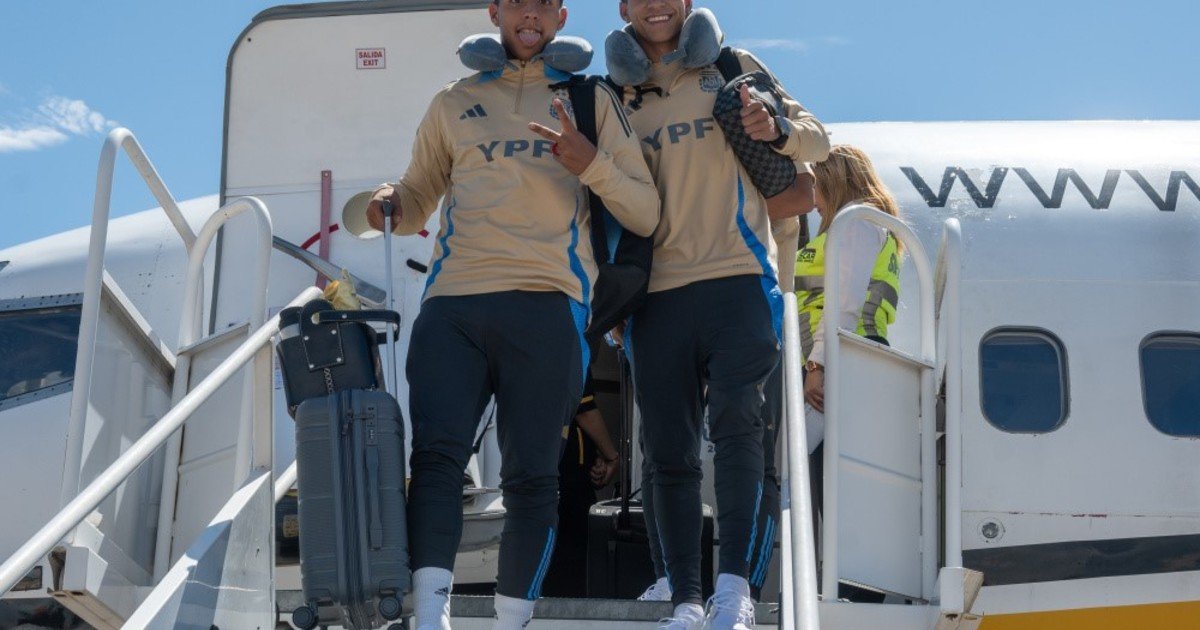 La Sub 20 llegó a Venezuela: plantel y debut :: Olé