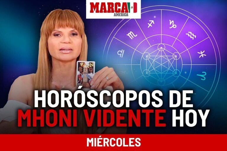 Horóscopos de Mhoni Vidente hoy para cada signo: predicciones del miércoles 1 de enero 2025