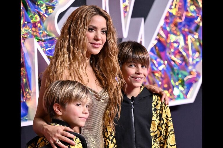 Shakira anuncia el primer proyecto musical conjunto de sus hijos Milan y Sasha