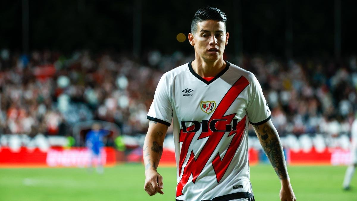Fin a la aventura de James Rodríguez en el Rayo Fin a la aventura de James Rodríguez en el Rayo