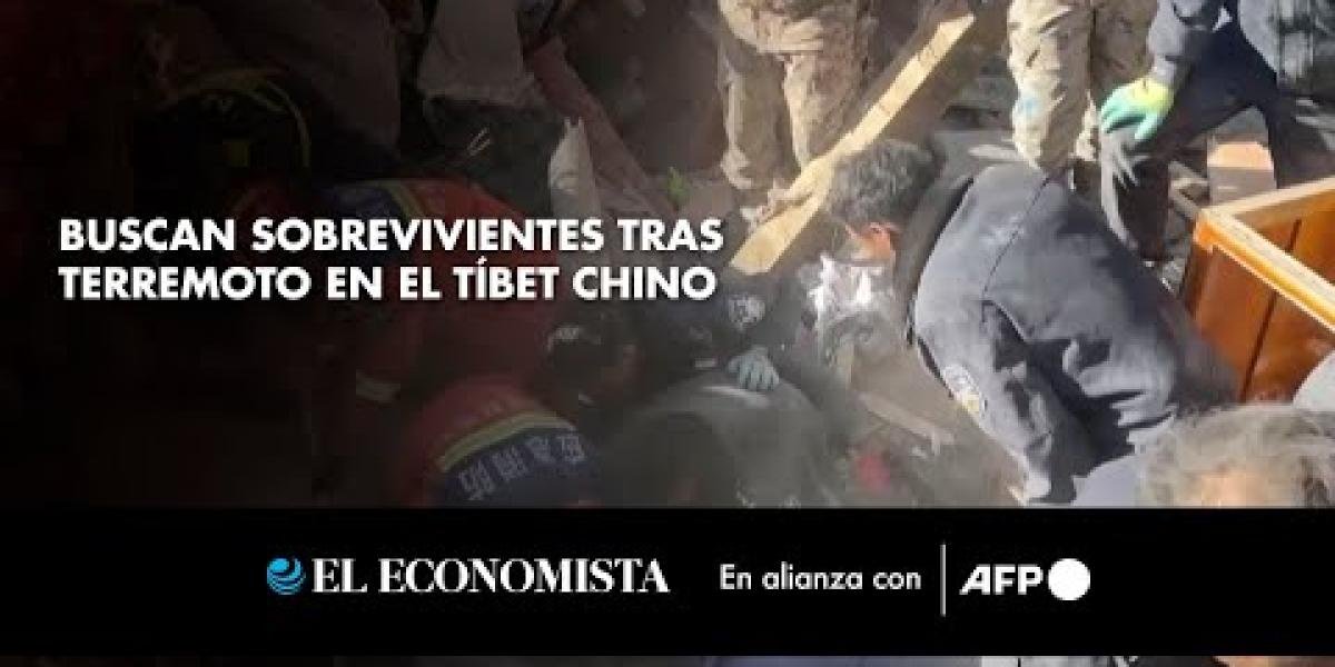Buscan sobrevivientes tras terremoto en el Tíbet chino Buscan sobrevivientes tras terremoto en el Tíbet chino
