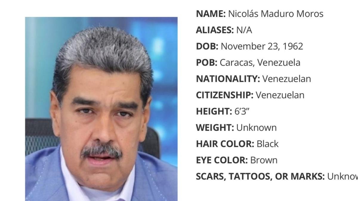 Los cargos por los que EE. UU. ofrece millonaria recompensa por Maduro, Cabello y Padrino López Los cargos por los que EE. UU. ofrece millonaria recompensa por Maduro, Cabello y Padrino López