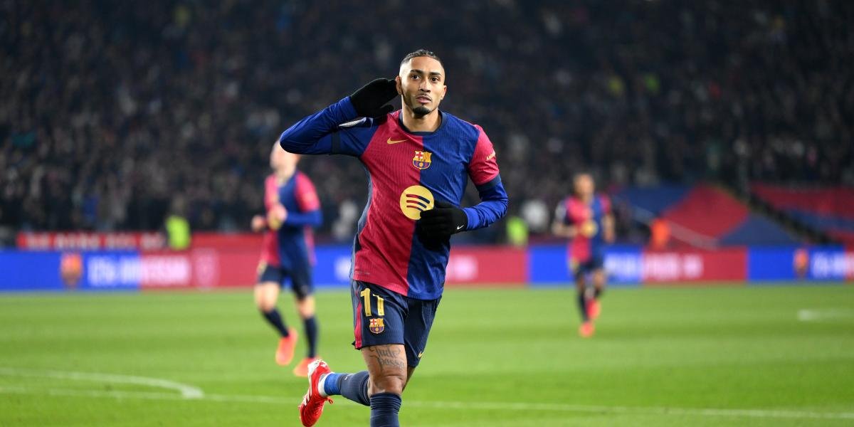 Raphinha llega a los 20 goles tras un tanto anulado a Lamine por exceso de celo del VAR