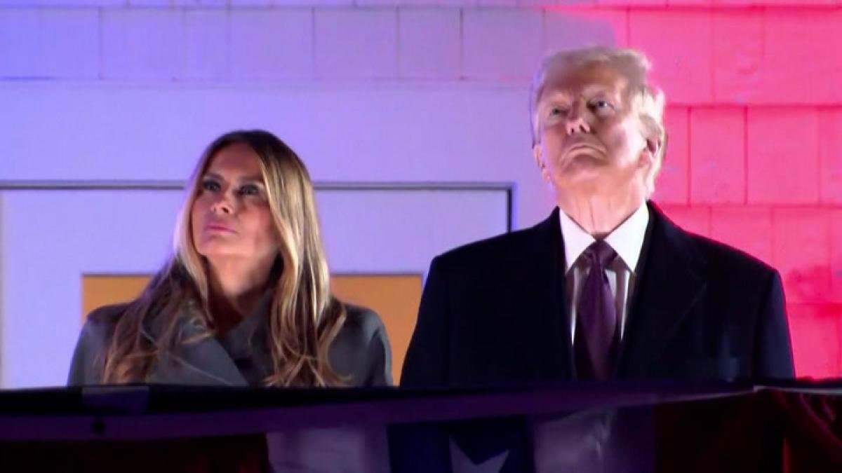 Trump celebra su regreso al poder con fuegos artificiales a las afueras de Washington Trump celebra su regreso al poder con fuegos artificiales a las afueras de Washington
