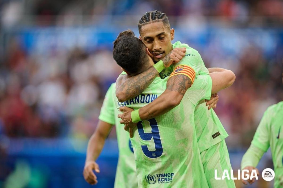 Raphinha y Lewandowski conquistan Europa Raphinha y Lewandowski conquistan Europa