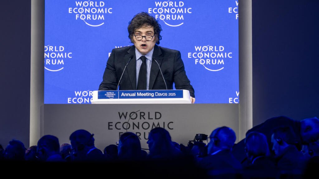 En Davos, Javier Milei alaba a Donald Trump para legitimar su postura En Davos, Javier Milei alaba a Donald Trump para legitimar su postura