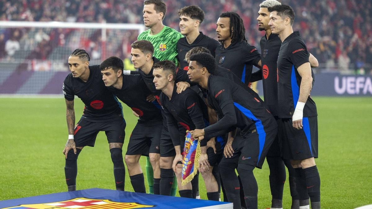 El 1×1 del FC Barcelona contra el Benfica al descanso en partido de Champions League 2024-2025