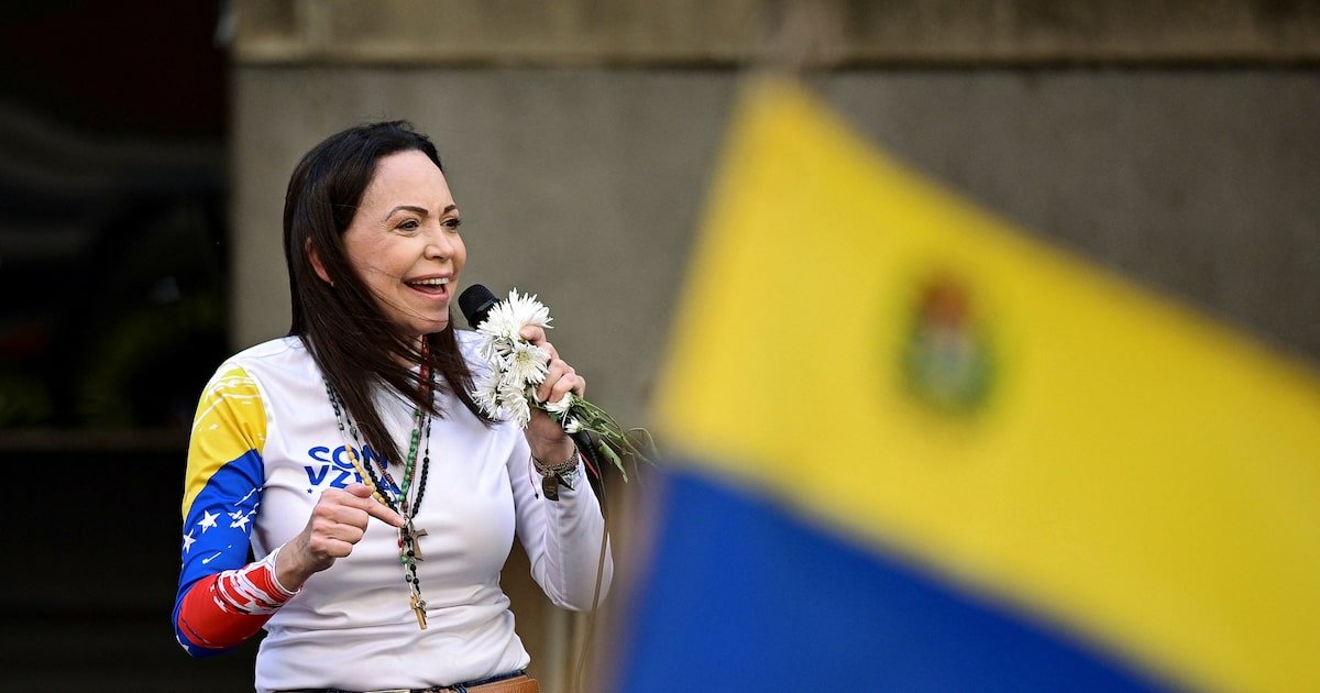 María Corina Machado agradece a Boric María Corina Machado agradece a Boric