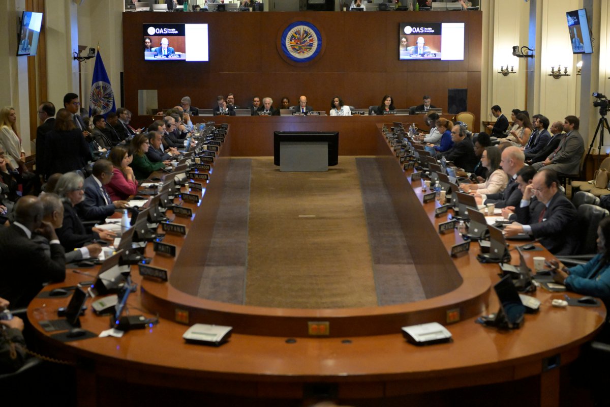 Estados Unidos pidió ante la OEA hacer hasta lo imposibe para lograr la democracia en Venezuela Estados Unidos pidió ante la OEA hacer hasta lo imposibe para lograr la democracia en Venezuela