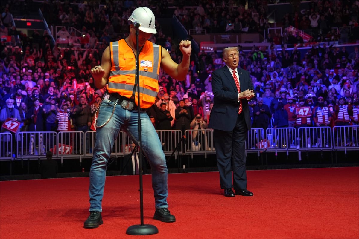 La actuación de The Village People en el mitin de Donald Trump