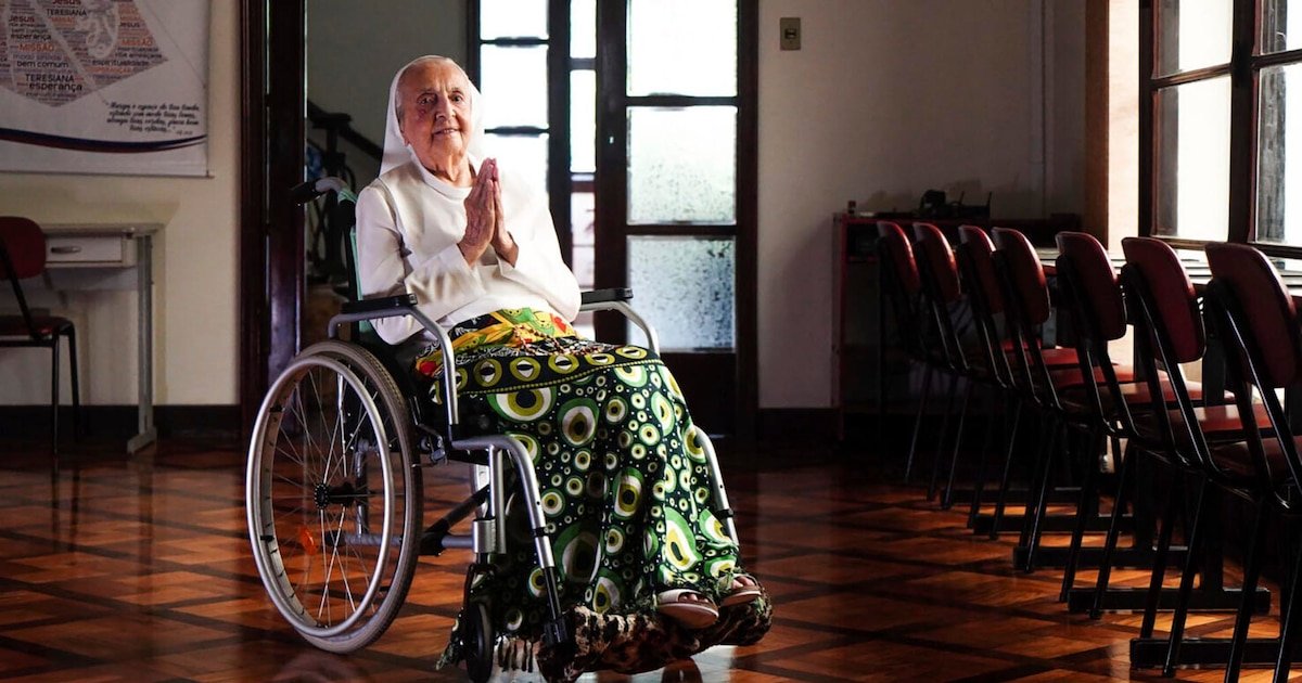 La monja brasileña Inah Canabarro se convirtió en la persona más longeva del mundo con 116 años La monja brasileña Inah Canabarro se convirtió en la persona más longeva del mundo con 116 años