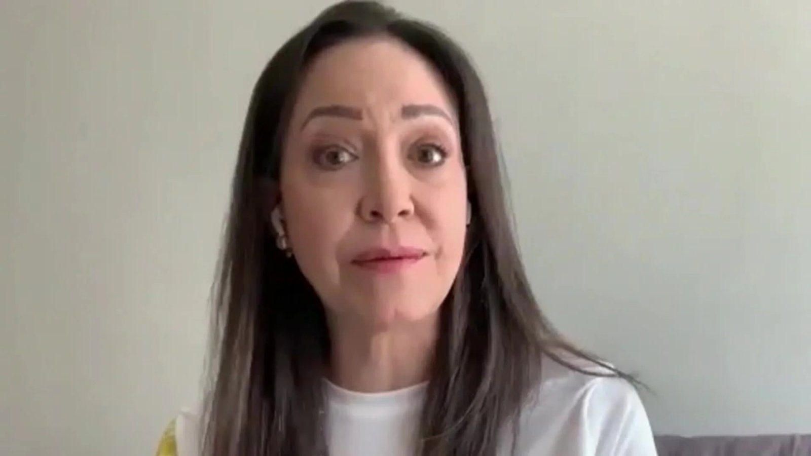 María Corina Machado: "Ellos han usado la violencia, nosotros creemos en la organización cívica"