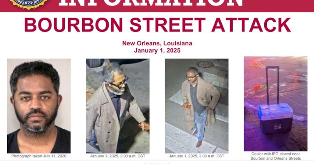 El terrorista de Nueva Orleans intentó un triple ataque con un explosivo inédito en Occidente El terrorista de Nueva Orleans intentó un triple ataque con un explosivo inédito en Occidente