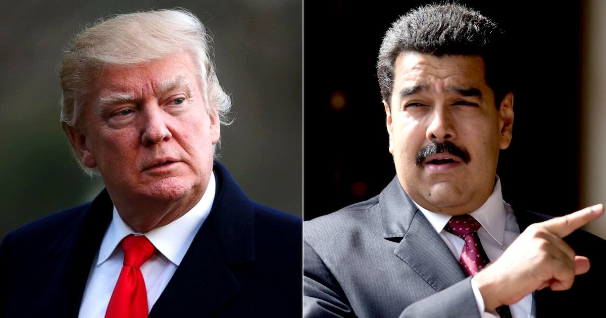 Trump prometió endurecer las medidas de presión contra la dictadura de Maduro y puso en duda la compra de petróleo a Venezuela Trump prometió endurecer las medidas de presión contra la dictadura de Maduro y puso en duda la compra de petróleo a Venezuela