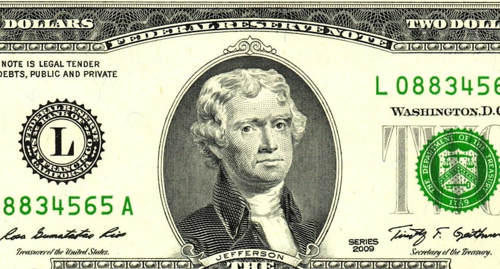 Cuáles son los billetes de 2 dólares más valiosos | Estados Unidos nndaml | MAG