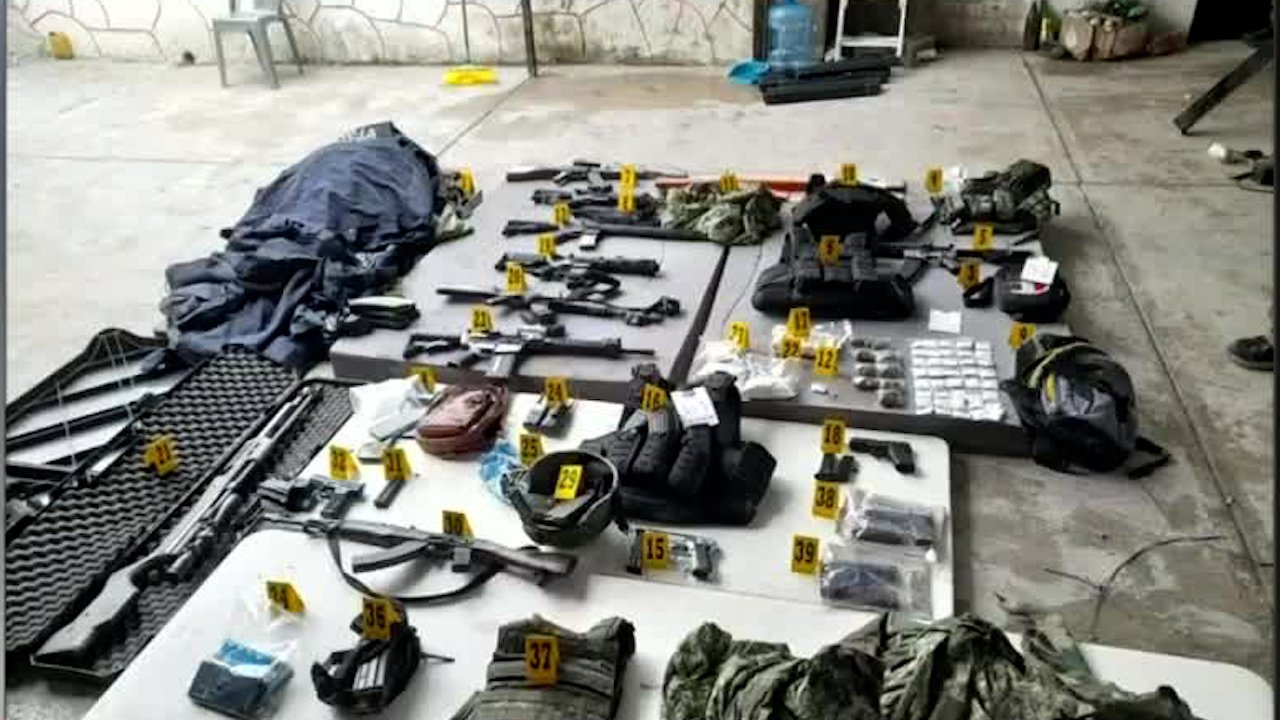Aseguran arsenal y drogas tras operativos en Quintana Roo y Michoacán- Grupo Milenio