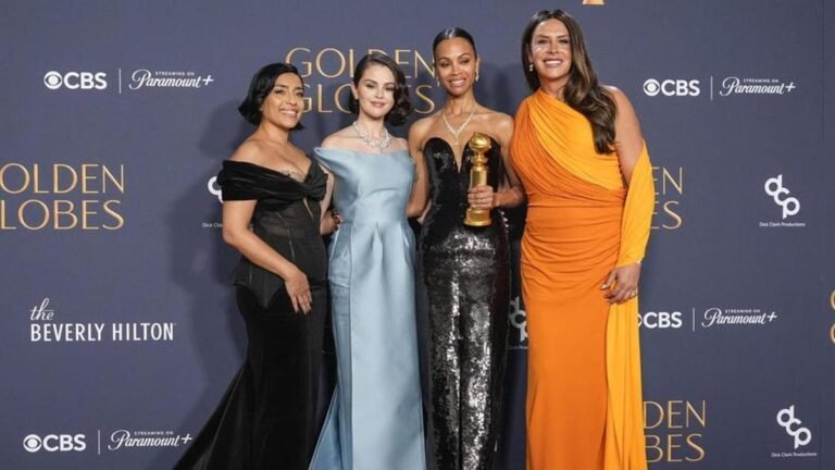 Los ‘looks’ más elegantes en la alfombra roja de los Globos de Oro 2025