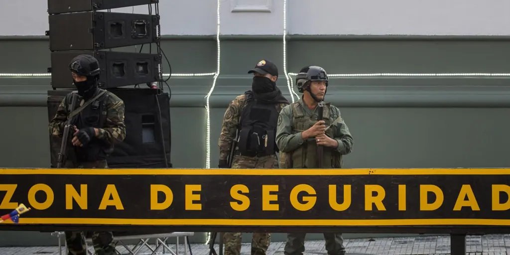 Crece la tensión en Caracas ante las inminentes marchas a favor de las investiduras de Nicolás Maduro y de Edmundo González
