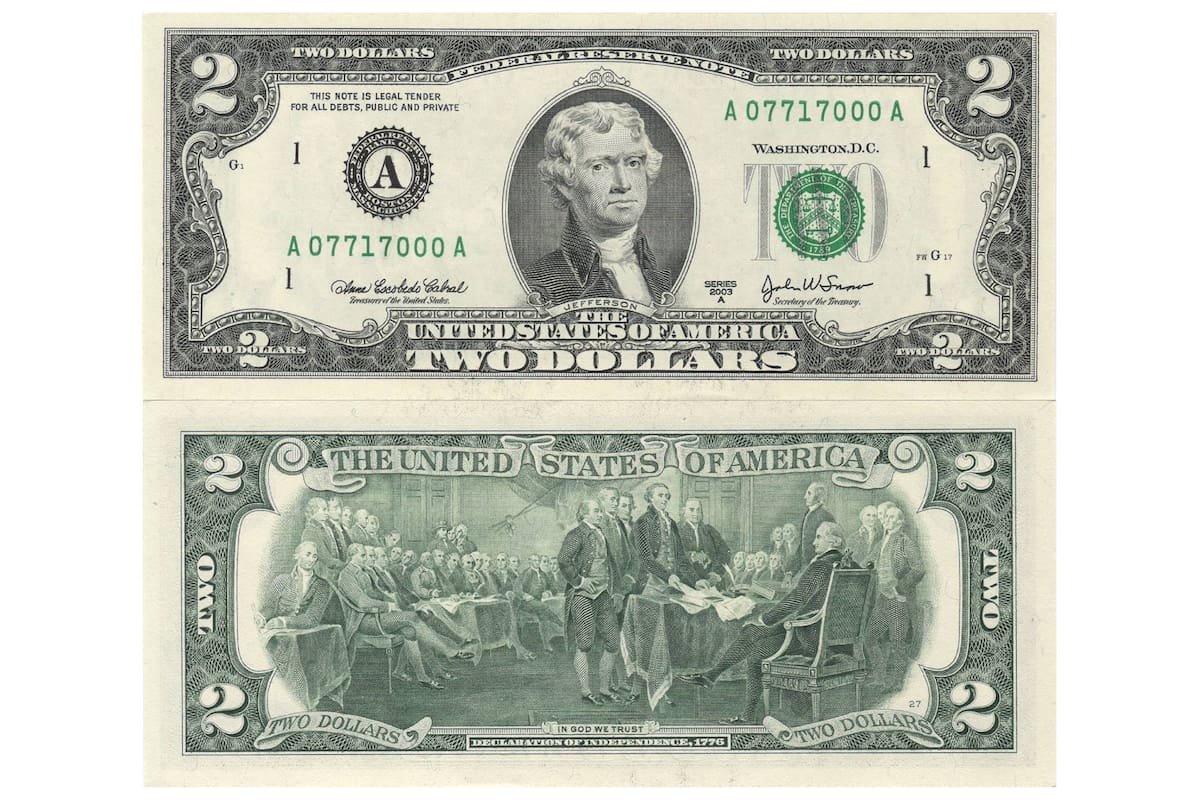 Billete de 2 dólares de 1976 o anterior podría valer una fortuna en 2025: cómo reconocerlo
