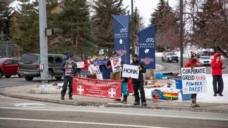 La huelga de la patrulla de esquí en Park City cierra la mayor parte de la zona de esquí más grande en Estados Unidos