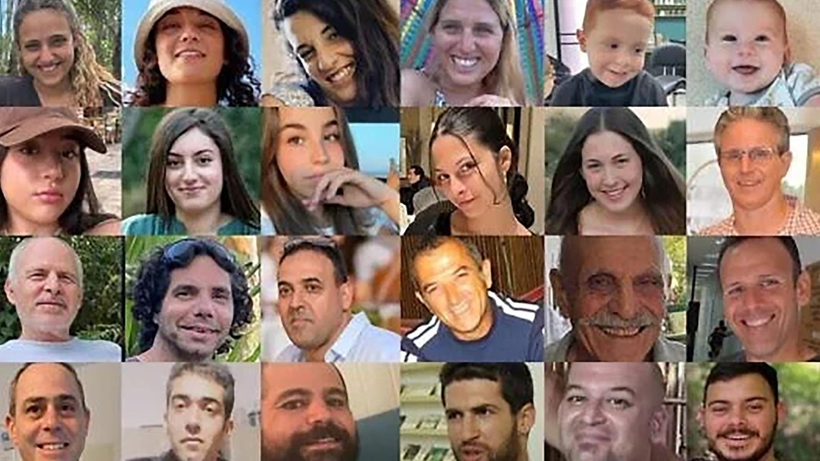 Estos son los 33 rehenes que serán liberados Estos son los 33 rehenes que serán liberados