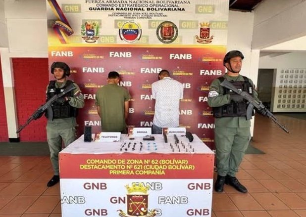 Capturan a dos integrantes de la banda “el Negro Fabio“