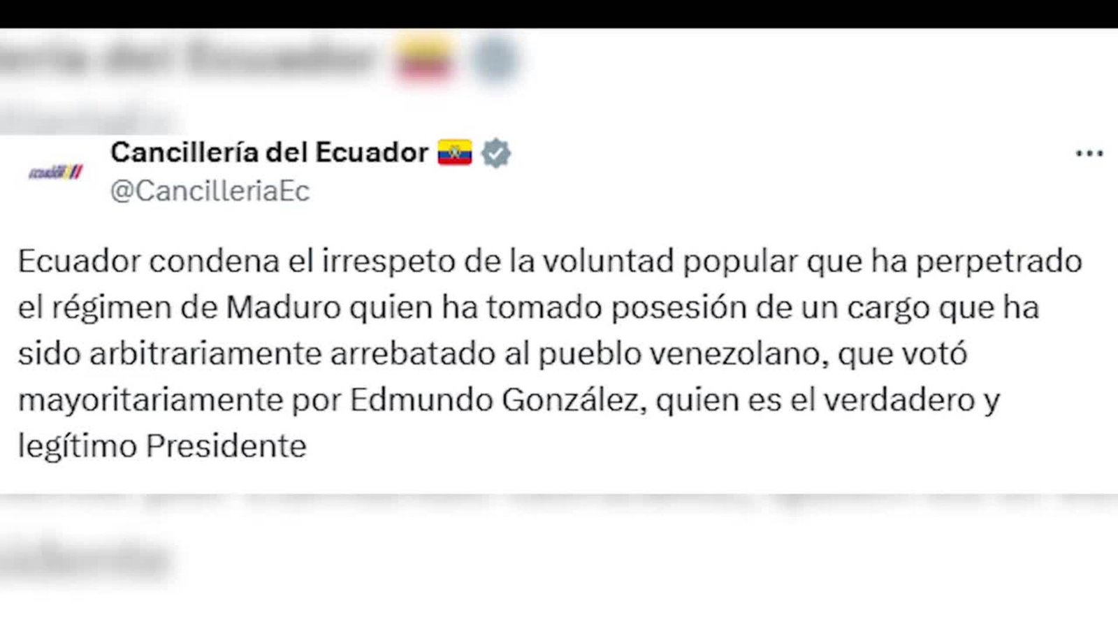 Países latinoamericanos rechazan investidura de Maduro y G7 denuncia ilegitimidad democrática Países latinoamericanos rechazan investidura de Maduro y G7 denuncia ilegitimidad democrática