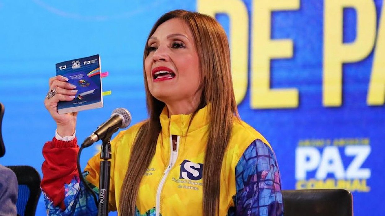 Presidenta del TSJ instó a la formación continua en el Plan de Juezas y Jueces de Paz Presidenta del TSJ instó a la formación continua en el Plan de Juezas y Jueces de Paz