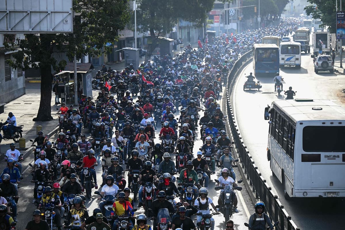Máxima tensión en Venezuela por una marcha opositora antes de la deslegitimada jura de Maduro