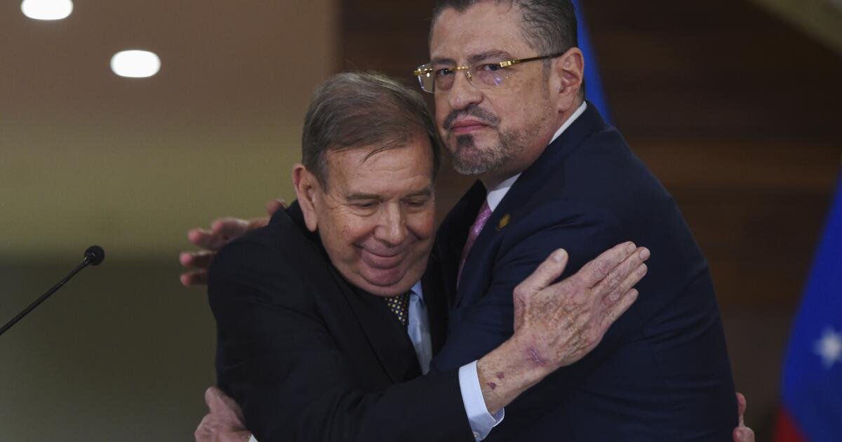 Costa Rica gestiona votos en OEA para apoyar al opositor venezolano Edmundo González Costa Rica gestiona votos en OEA para apoyar al opositor venezolano Edmundo González