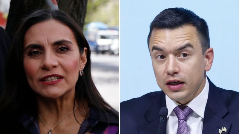 Abad dice que asumirá la presidencia el domingo cuando empiece campaña electoral. Noboa nombra otra vicepresidenta encargada Abad dice que asumirá la presidencia el domingo cuando empiece campaña electoral. Noboa nombra otra vicepresidenta encargada