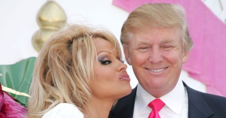 El precio que pagó Donald Trump por Pamela Anderson