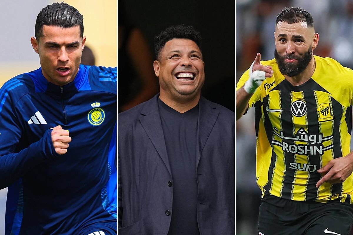 Benzema le 'baja los humos' a Cristiano Ronaldo: "el mejor es Ronaldo, pero el de Brasil"
