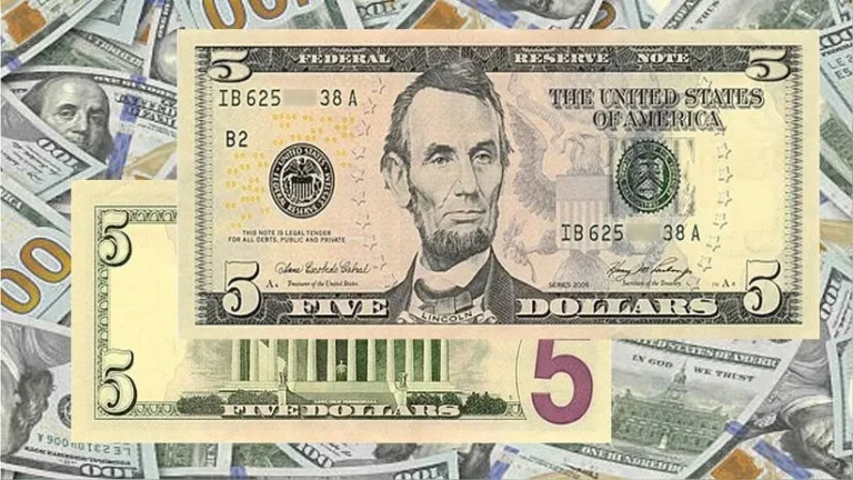 Numismática USA: De esta manera identificas los billetes de 5 dólares valorizados hasta en 282 mil | Estados Unidos