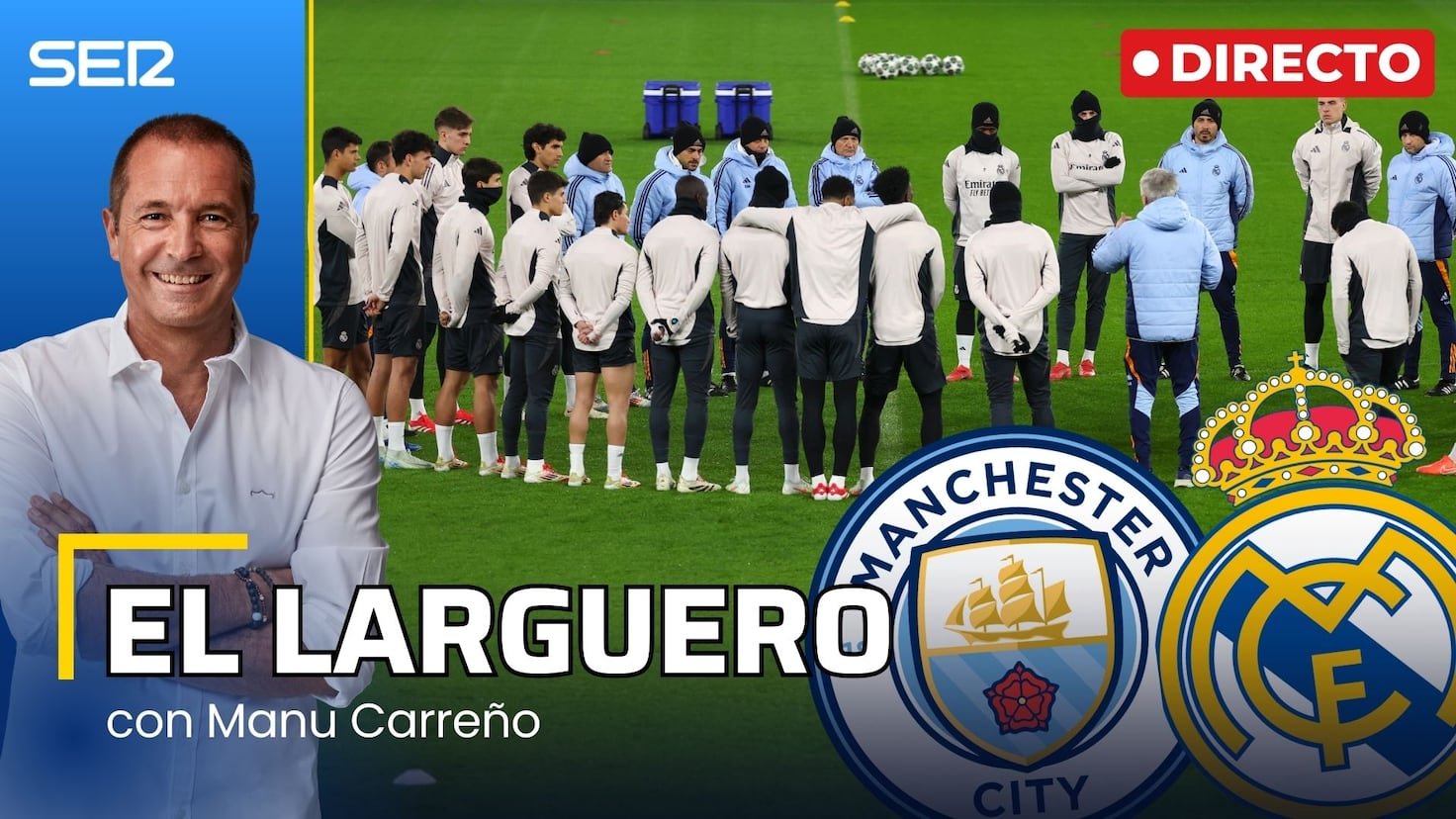 Sigue en directo El Larguero: previa del Manchester City  y el tocamiento de Mapi León