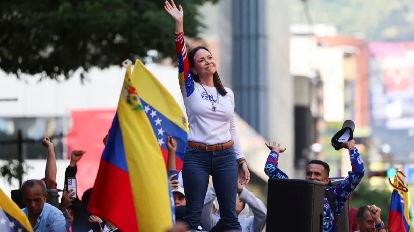 ▷ Machado: Nuestra fuerza no está en las armas, sino en la inmensa organización social #8Feb ▷ Machado: Nuestra fuerza no está en las armas, sino en la inmensa organización social #8Feb