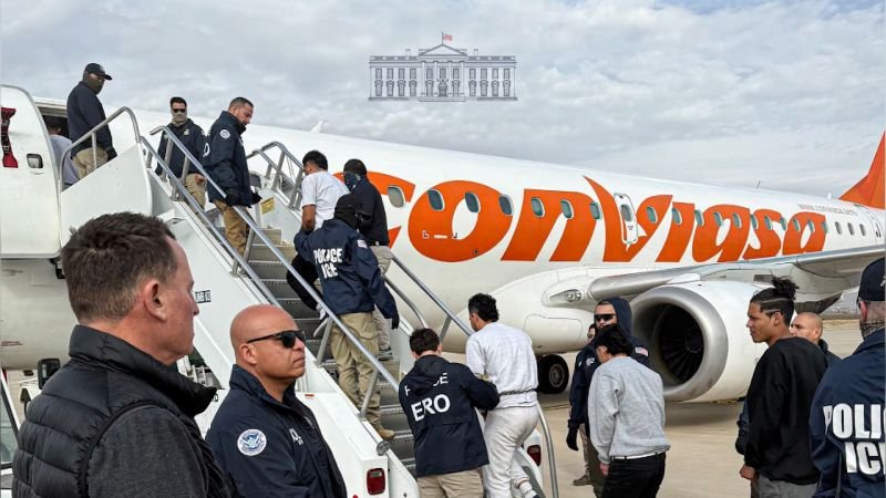Estados Unidos reanudó los vuelos con migrantes deportados hacia Venezuela