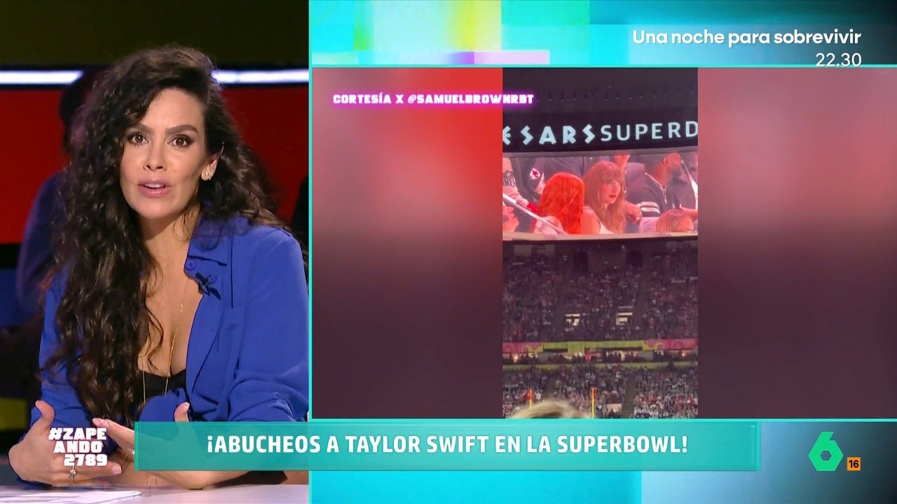 Cristina Pedroche, sobre los abucheos contra Taylor Swift en la Super Bowl: "Para ella es como ir en metro… lo desconoce"